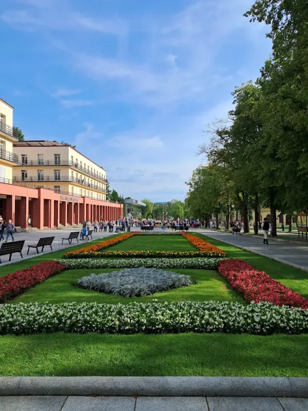 Park Zdrojowy w Krynicy Zdrój